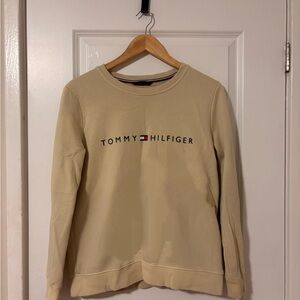 Vintage Tommy Hilfiger Tan Fleece Pullover ✨2 FOR 25✨